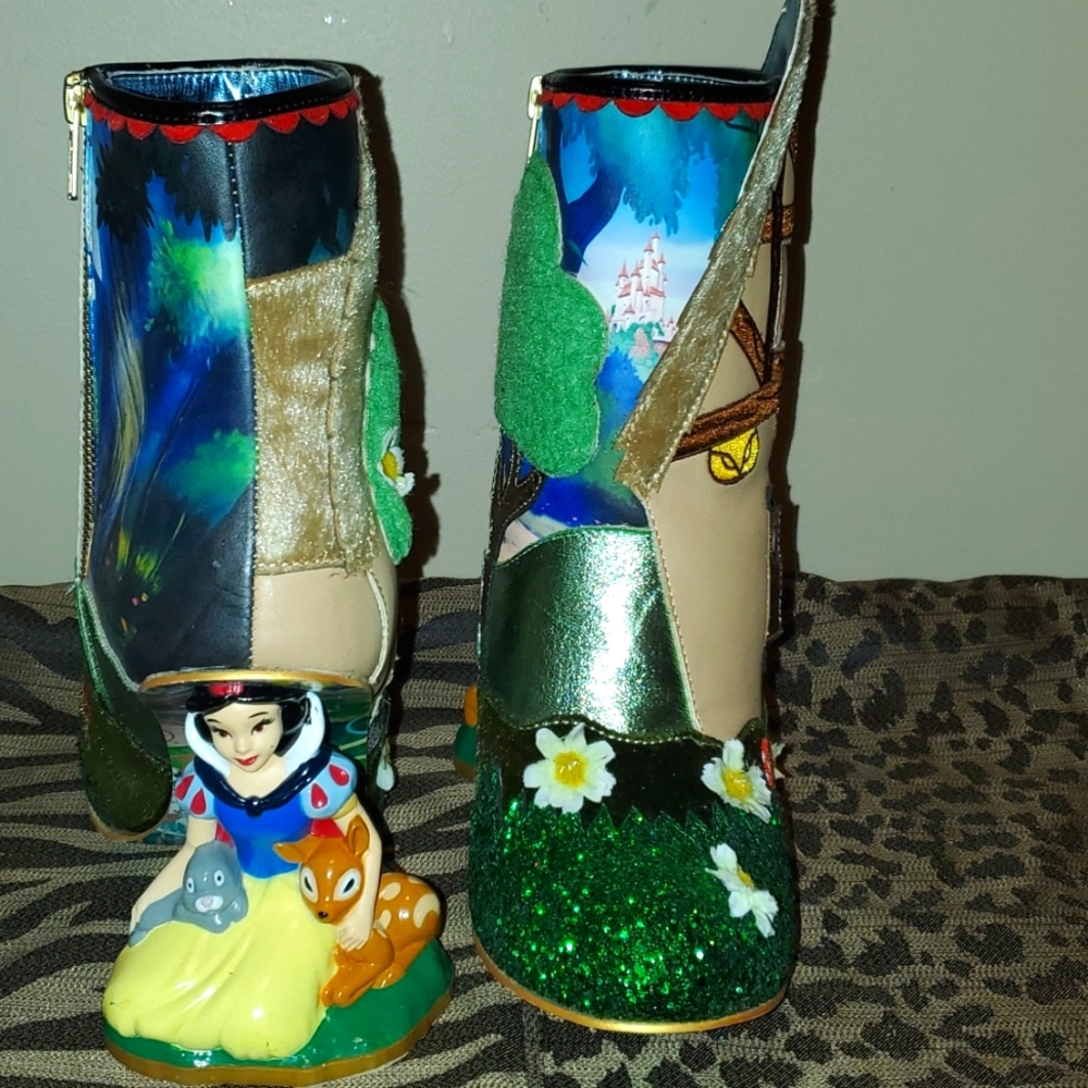 Irregular choice Disney collection Snow White boot